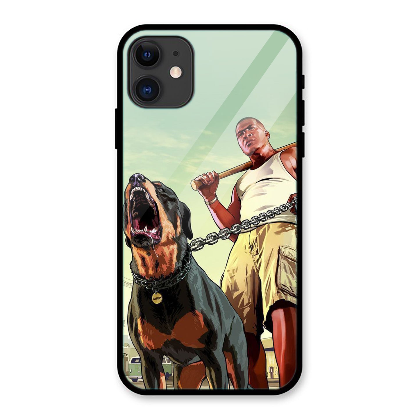 San andreas Dog iPhone Metal Phone Case