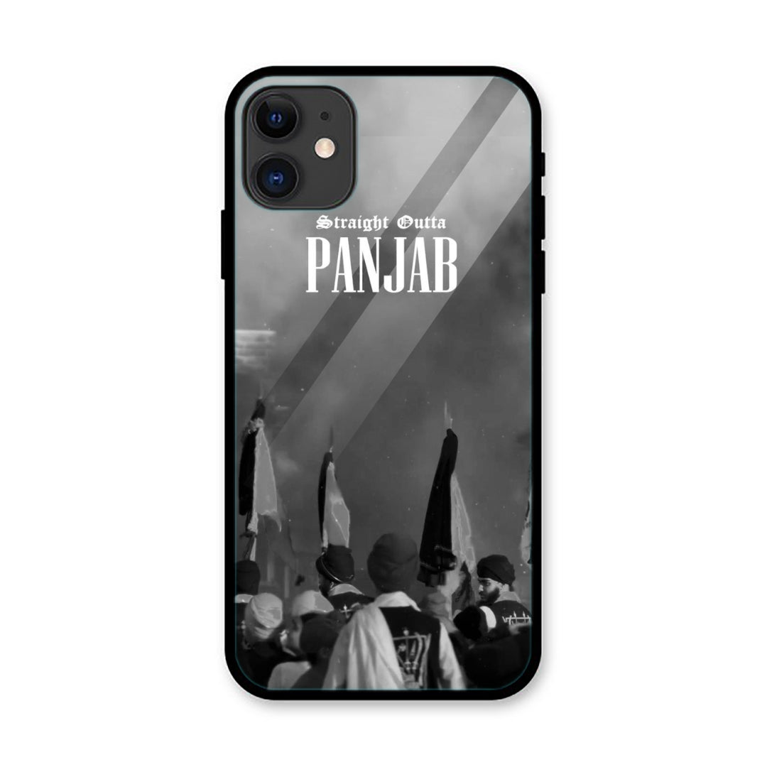 Straight Outta Punjab Iphone Metal Phone Case
