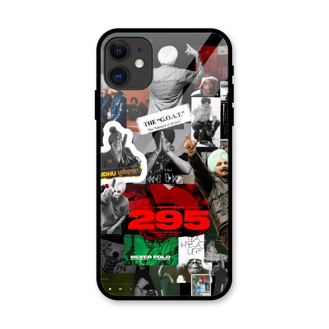 295 Sidhu Moosewala Collage Iphone Metal Phone Case