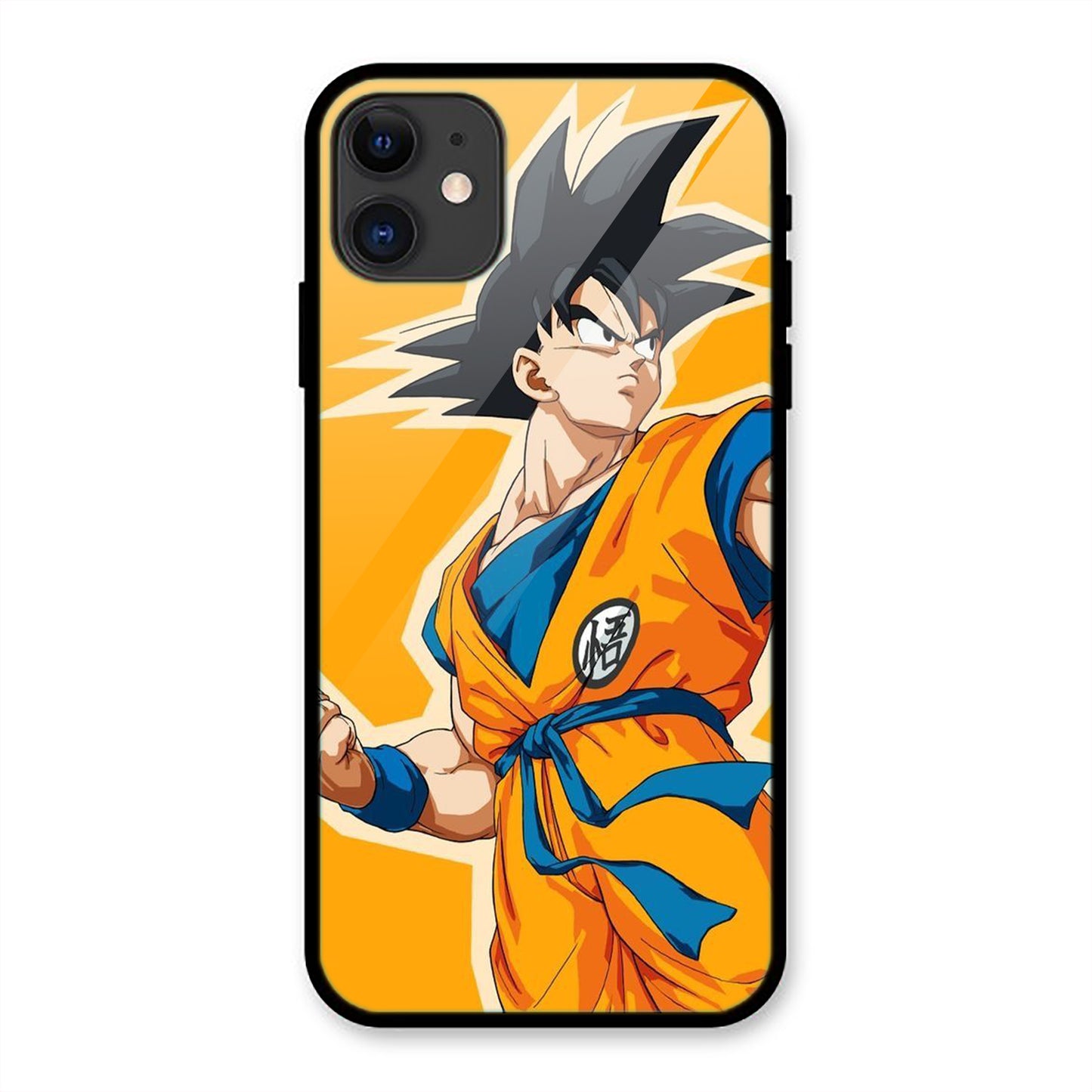 Goku Dragonballz Print Iphone Metal Phone Case