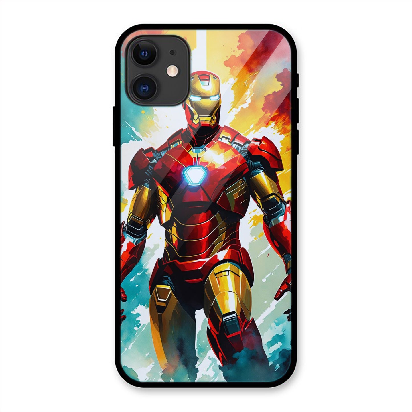 Ironman Print Iphone Metal Phone Case
