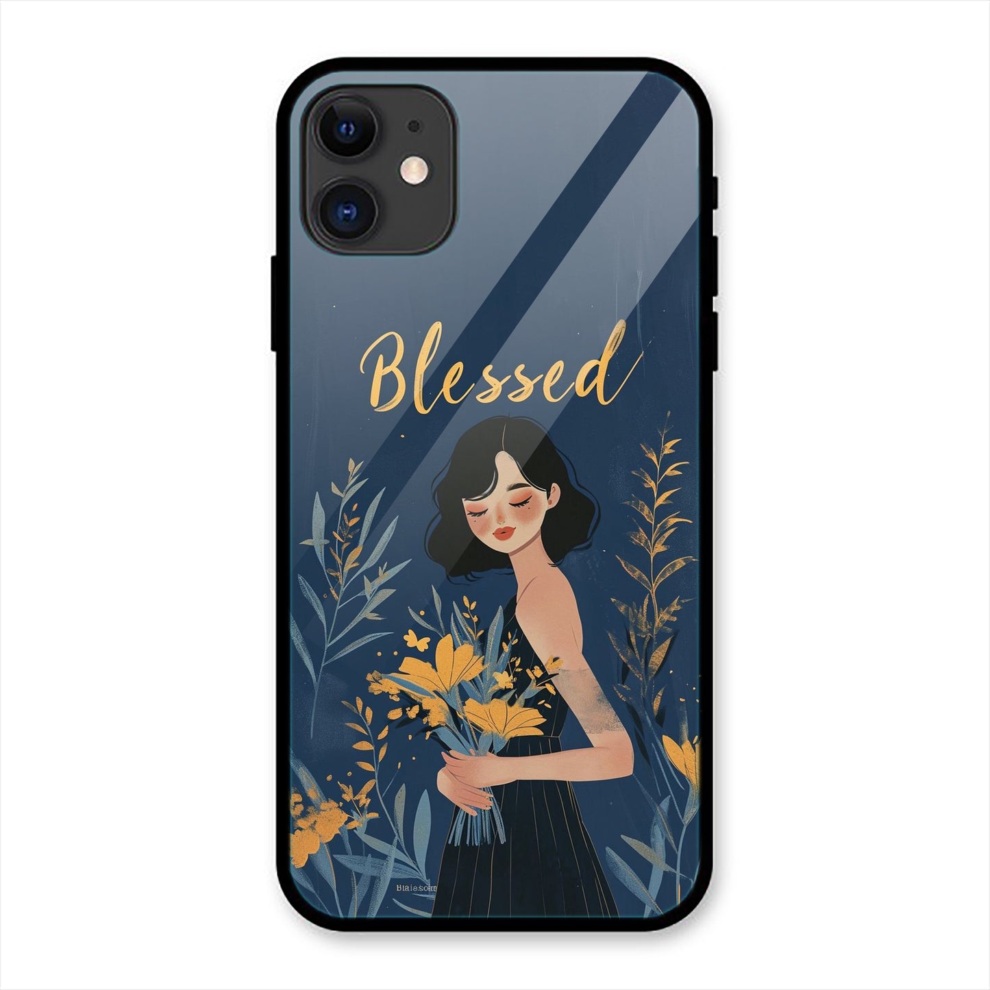 Blessed Print Iphone Metal Phone Case