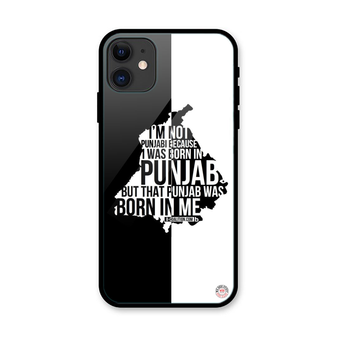 Punjab Map Punjabi Iphone Metal Phone Case