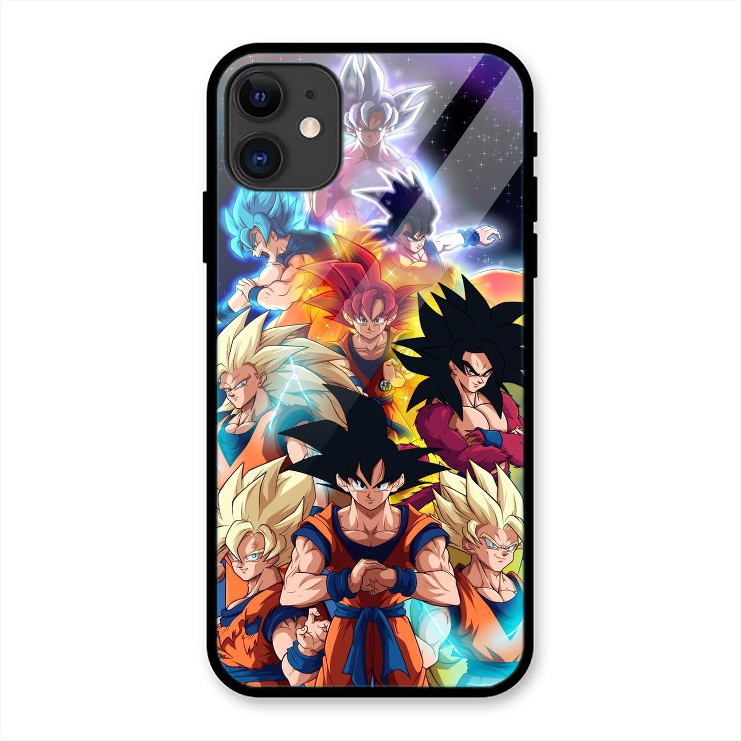 Goku Anime Theme iPhone Metal Phone Case