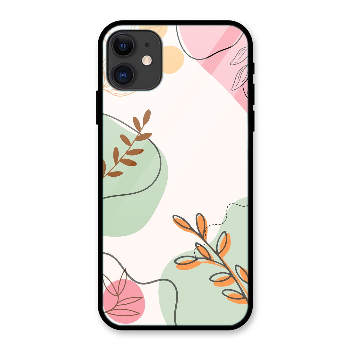 Green Pink iPhone Metal Phone Case