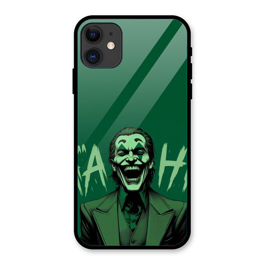 Green Joker Print iPhone Metal Phone Case