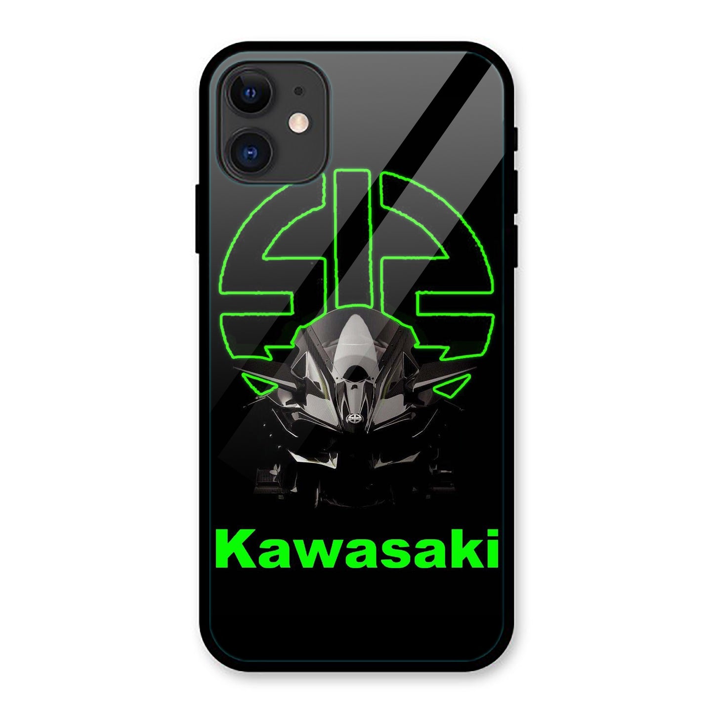 Kawasaki Logo iPhone Metal Phone Case