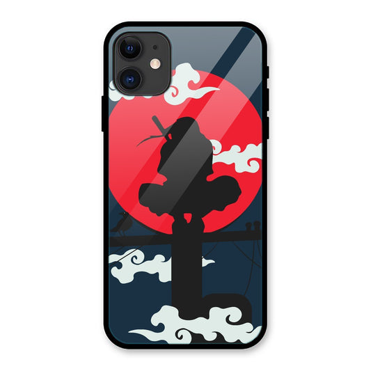 Itachi Uchiha Anime Print iPhone Metal Phone Case