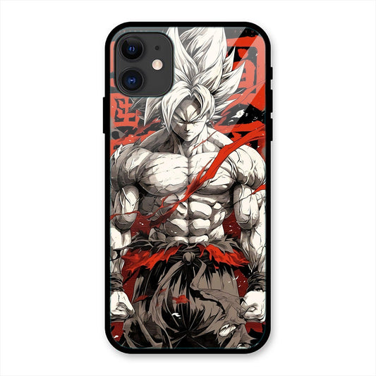 Goku Son Anime Print iPhone Metal Phone Case