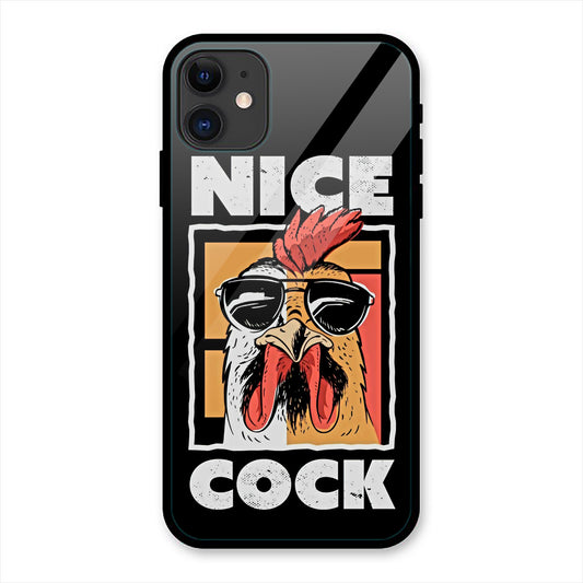 Nice Cock Print iPhone Metal Phone Case