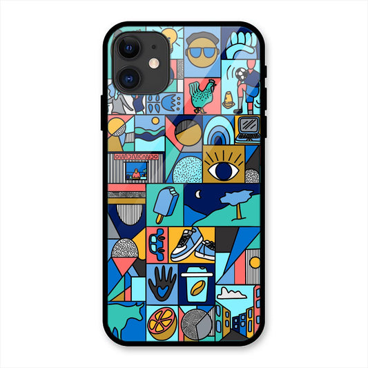 Life Eye Print iPhone Metal Phone Case