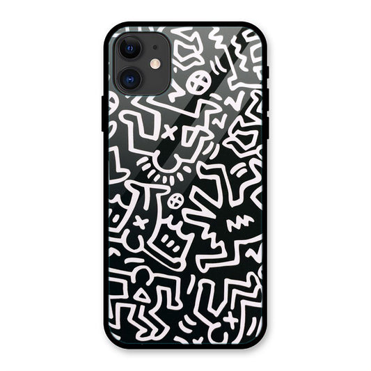 Doodle Design iPhone Metal Phone Case