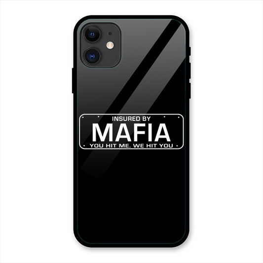 Mafia Print iPhone metal phone case