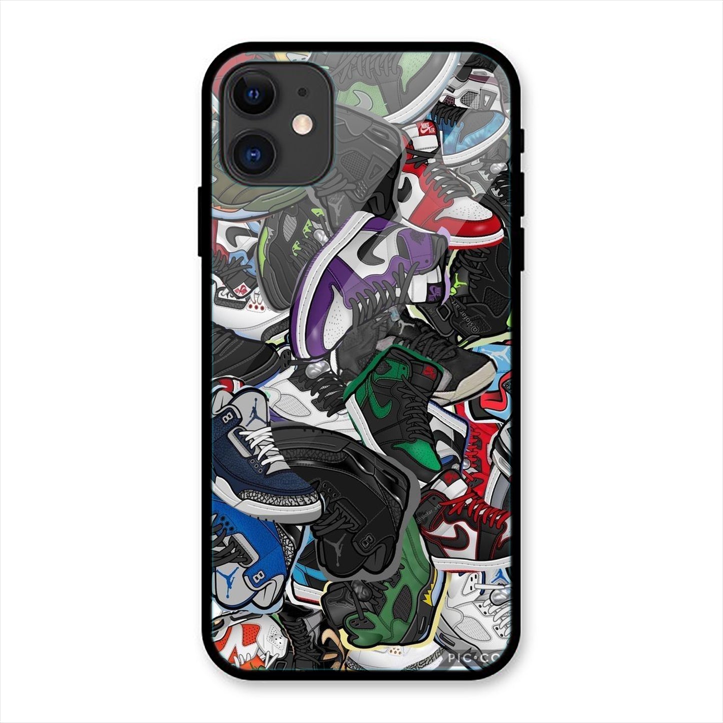Nike Shoes Print iPhone Metal Phone Case