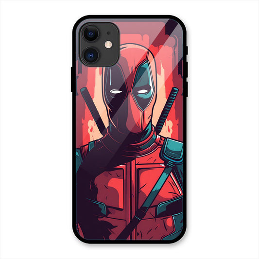 Masked Fury Print iPhone Metal Phone Case