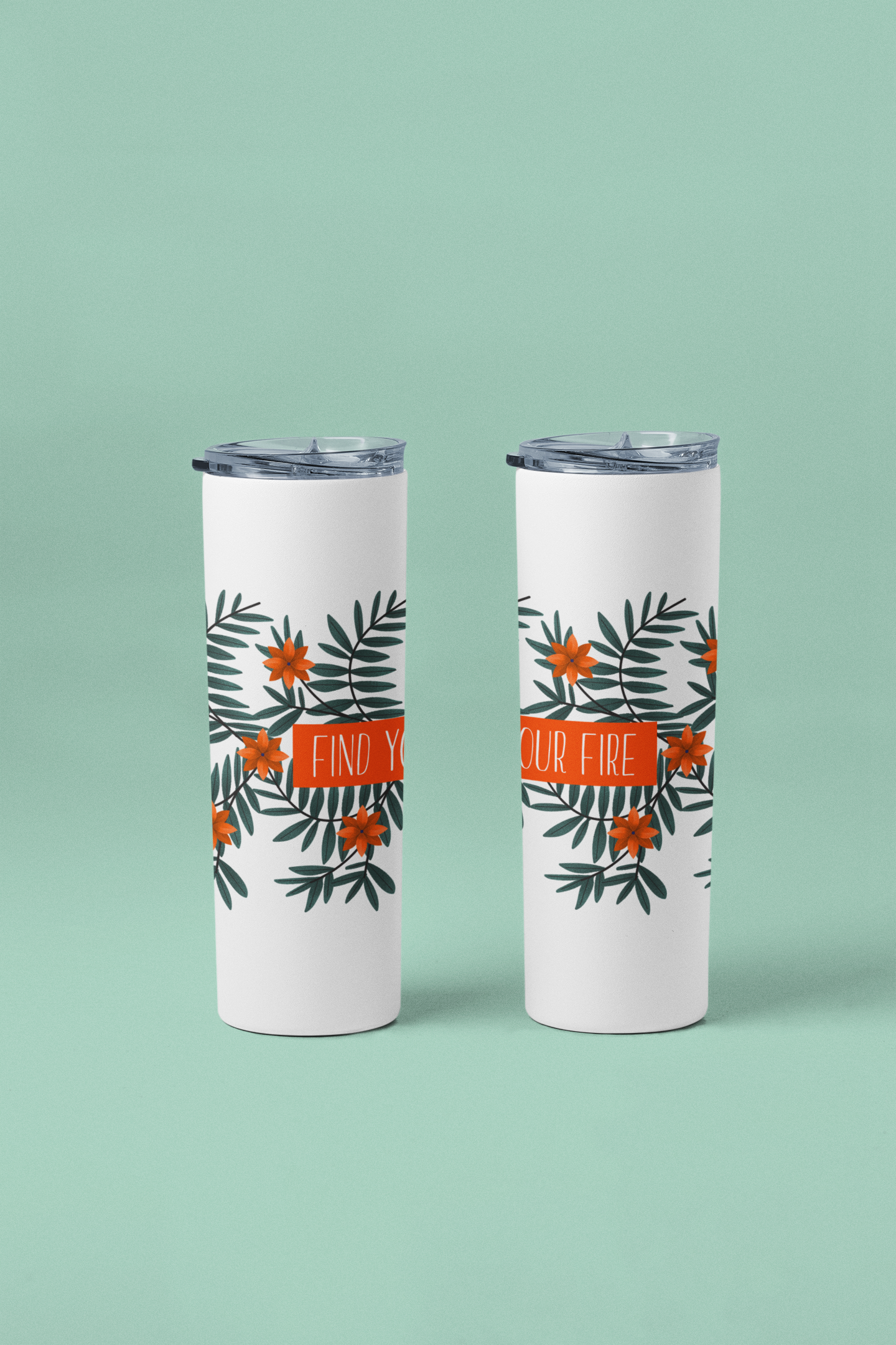 Find Your Fire Stainless Steel Tumbler