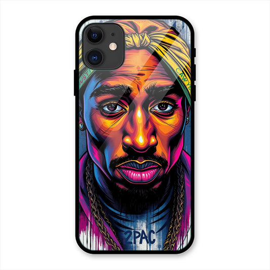 Neon Legend Print iPhone Metal Phone Case