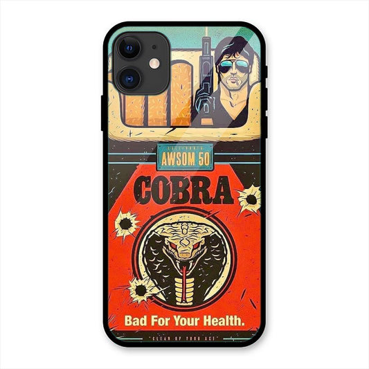 Cobra Print iPhone Metal Phone Case