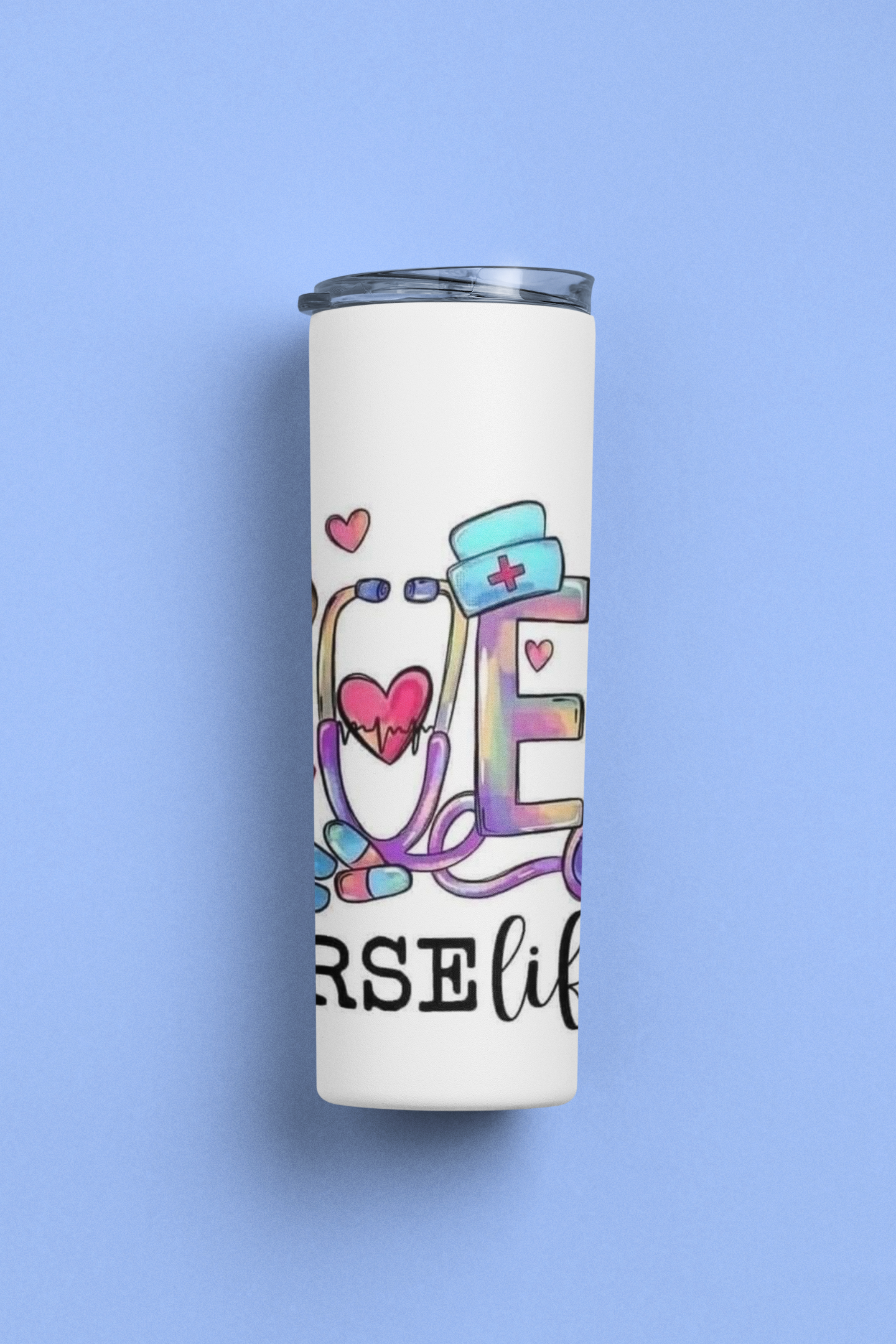#Nurse Life Stainless Steel Tumbler