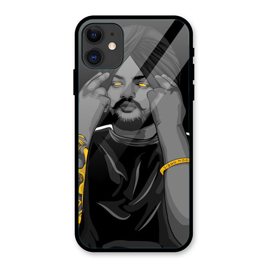 Golden Eyes Print iPhone Metal Phone Case