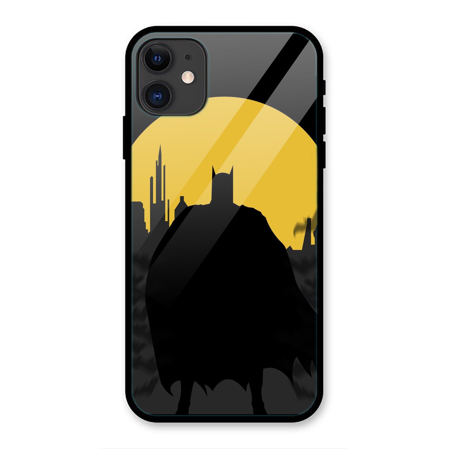 Dark Batman Print Iphone Metal Phone Case